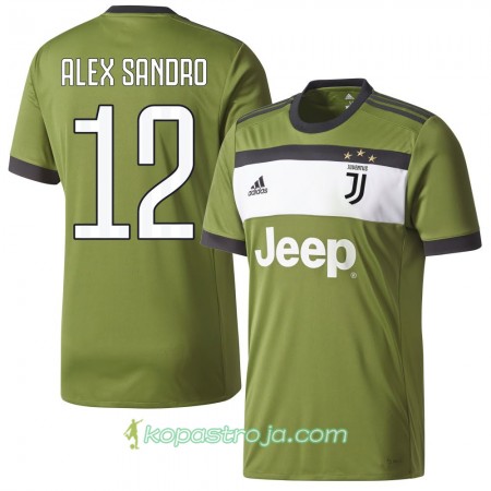 Billiga Fotbollströjor Juventus Alex Sandro 12 Tredje tröja 2017/18 Kortärmad