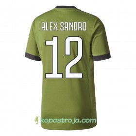 Billiga Fotbollströjor Juventus Alex Sandro 12 Tredje tröja 2017/18 Kortärmad