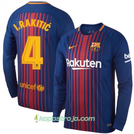 Billiga Fotbollströjor FC Barcelona I. Rakitic Hemma tröja 2017/18 Långärmad
