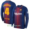 Billiga Fotbollströjor FC Barcelona I. Rakitic Hemma tröja 2017/18 Långärmad