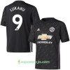 Billiga Fotbollströjor Manchester United Lukaku 9 Borta tröja 2017/18 Kortärmad