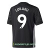 Billiga Fotbollströjor Manchester United Lukaku 9 Borta tröja 2017/18 Kortärmad