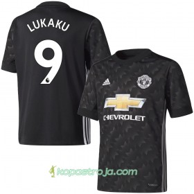 Billiga Fotbollströjor Manchester United Lukaku 9 Borta tröja 2017/18 Kortärmad
