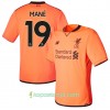 Billiga Fotbollströjor Liverpool 3rd Mané tröja 2017/18 Kortärmad