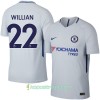Billiga Fotbollströjor Chelsea William Borta tröja 2017/18 Kortärmad