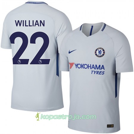 Billiga Fotbollströjor Chelsea William Borta tröja 2017/18 Kortärmad