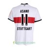Billiga Fotbollströjor VfB Stuttgart Asano 11 Hemma tröja 2017/18 Kortärmad