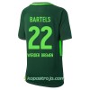 Billiga Fotbollströjor Werder Bremen Bartels 22 Hemma tröja 2017/18 Kortärmad