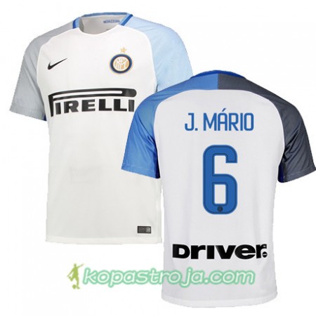 Billiga Fotbollströjor Inter J MARIO 6 Borta tröja 2017/18 Kortärmad
