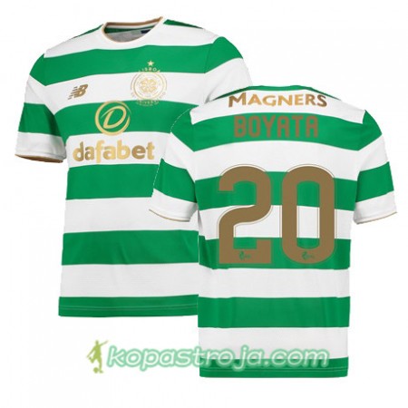 Billiga Fotbollströjor Celtic FC DEDRYCK BOYATA Hemma tröja 2017/18 Kortärmad