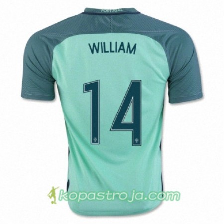 Billiga Fotbollströjor Portugal WILLIAM CARVALHO Borta tröja Euro 2016
