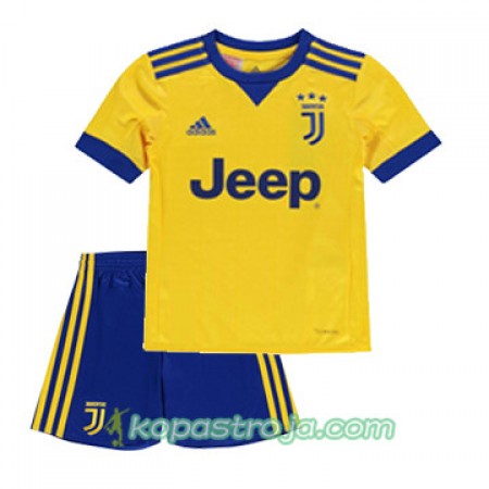Billiga Fotbollströjor Juventus Barn Borta tröja 2017/18 Kortärmad