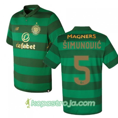 Billiga Fotbollströjor Celtic FC JOZO SIMUNOVIC Borta tröja 2017/18 Kortärmad