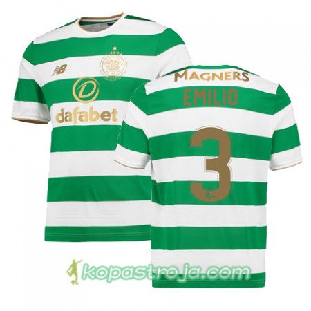 Billiga Fotbollströjor Celtic FC EMILIO IZAGUIRRE Hemma tröja 2017/18 Kortärmad