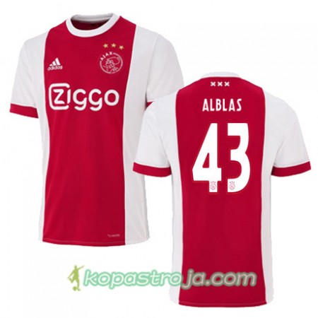 Billiga Fotbollströjor AFC Ajax Norbert Alblas 43 Hemma tröja 2017/18 Kortärmad