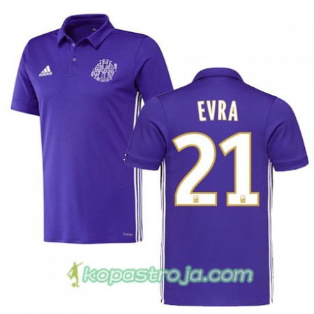 Billiga Fotbollströjor Olympique de Marseille Patrice Evra 21 Tredje tröja 2017/18 Kortärmad