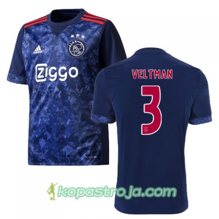 Billiga Fotbollströjor AFC Ajax JOEL VELTMAN 3 Borta tröja 2017/18 Kortärmad