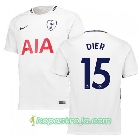 Billiga Fotbollströjor Tottenham Hotspur DIER 15 Hemma tröja 2017/18 Kortärmad