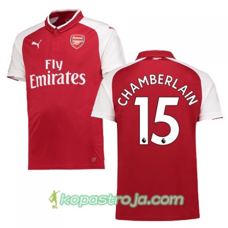 Billiga Fotbollströjor Arsenal CHAMBERLAIN 15 Hemma tröja 2017/18 Kortärmad