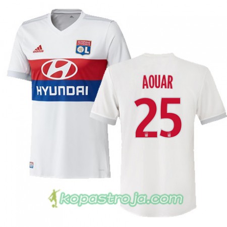 Billiga Fotbollströjor Olympique Lyonnais HOUSSEM AOUAR 25 Hemma tröja 2017/18 Kortärmad