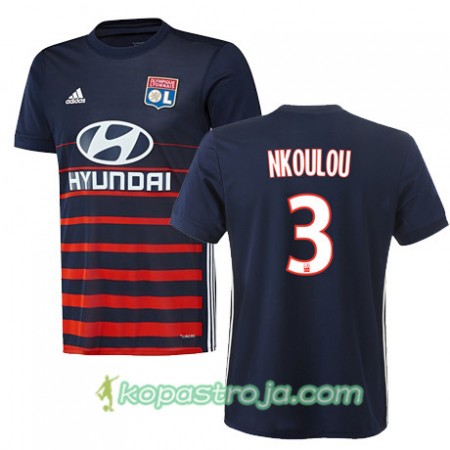 Billiga Fotbollströjor Olympique Lyonnais NICOLAS NKOULOU 3 Borta tröja 2017/18 Kortärmad