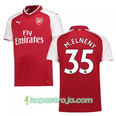 Billiga Fotbollströjor Arsenal M ELNENY 35 Hemma tröja 2017/18 Kortärmad