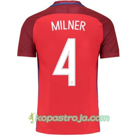 Billiga Fotbollströjor England MILNER Borta tröja Euro 2016