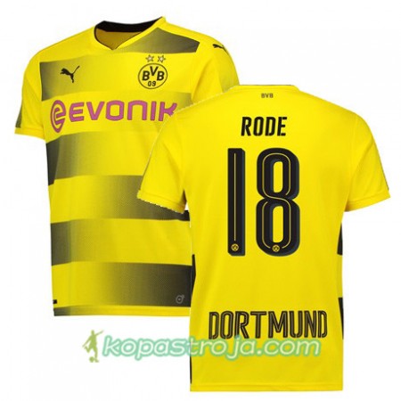 Billiga Fotbollströjor Borussia Dortmund RODE 18 Hemma tröja 2017/18 Kortärmad