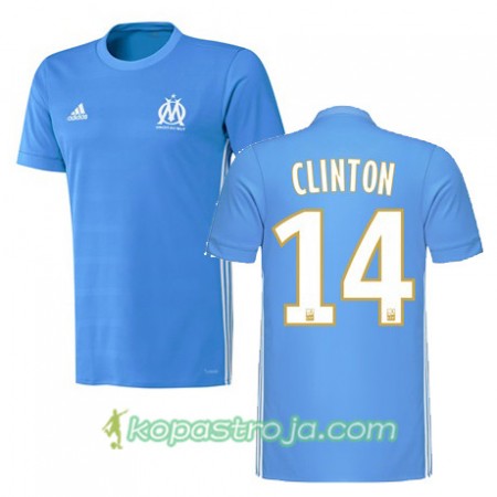Billiga Fotbollströjor Olympique de Marseille CLINTON N JIE 14 Borta tröja 2017/18 Kortärmad