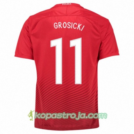 Billiga Fotbollströjor Polen KAMIL GROSICKI Borta tröja Euro 2016