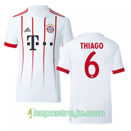 Billiga Fotbollströjor FC Bayern München THIAGO 6 Tredje tröja 2017/18 Kortärmad