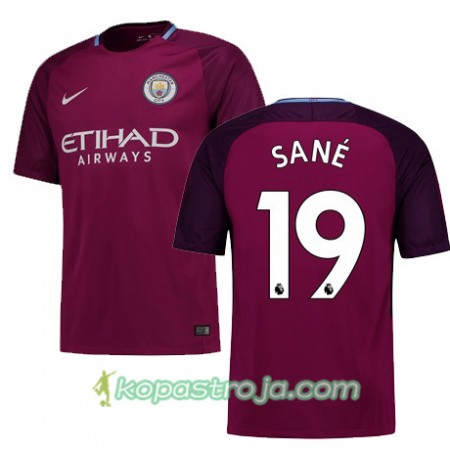 Billiga Fotbollströjor Manchester City SANE 19 Borta tröja 2017/18 Kortärmad