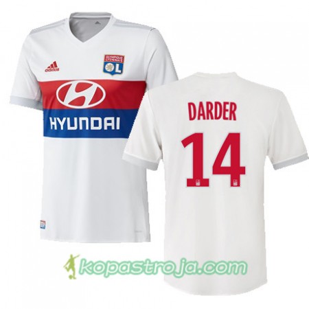 Billiga Fotbollströjor Olympique Lyonnais SERGI DARDER 14 Hemma tröja 2017/18 Kortärmad