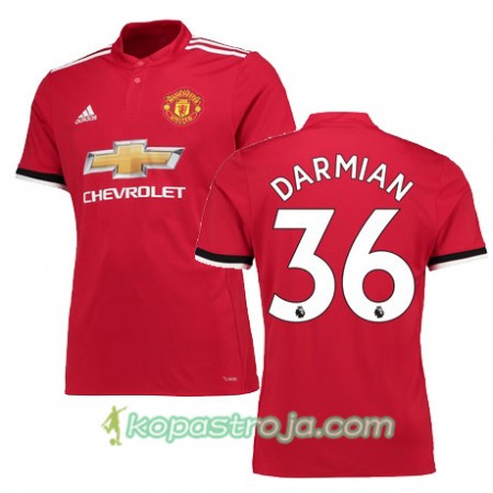 Billiga Fotbollströjor Manchester United DARMIAN 36 Hemma tröja 2017/18 Kortärmad