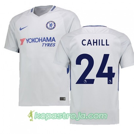 Billiga Fotbollströjor Chelsea CAHILL 24 Borta tröja 2017/18 Kortärmad