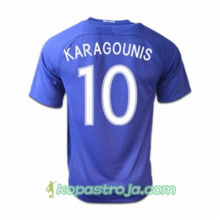Billiga Fotbollströjor Grekland GIORGOS KARAGOUNIS Borta tröja 2016/17 Kortärmad