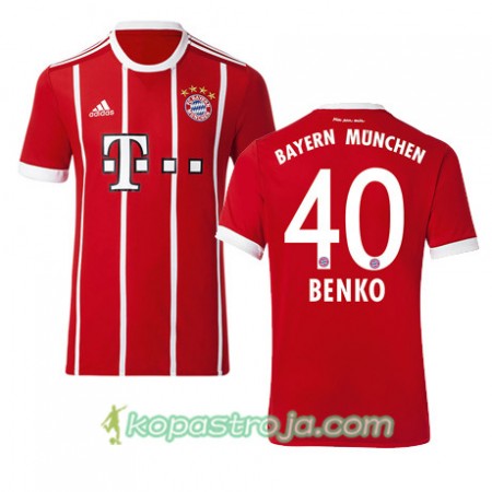 Billiga Fotbollströjor FC Bayern München BENKO 40 Hemma tröja 2017/18 Kortärmad