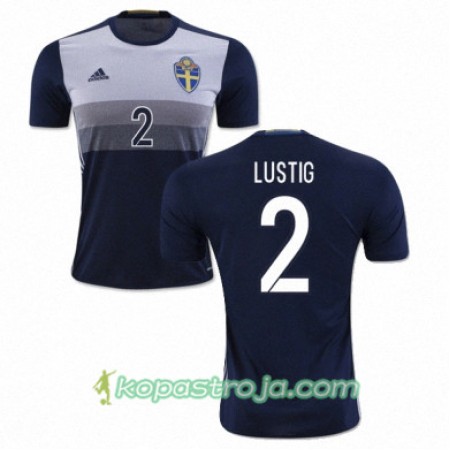 Billiga Fotbollströjor Sverige MIKAEL LUSTIG Borta tröja Euro 2016