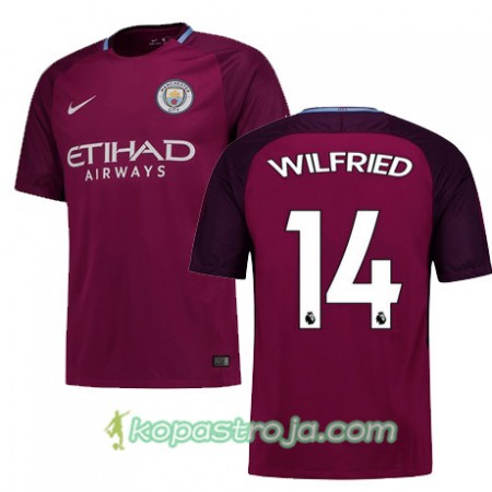 Billiga Fotbollströjor Manchester City WILFRIED 14 Borta tröja 2017/18 Kortärmad