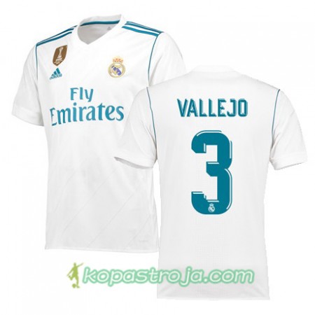 Billiga Fotbollströjor Real Madrid JESUS VALLEJO 3 Hemma tröja 2017/18 Kortärmad