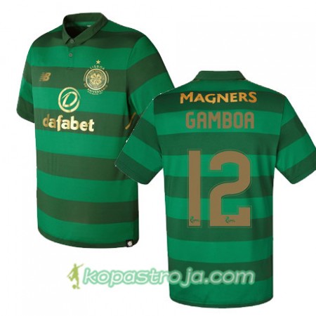 Billiga Fotbollströjor Celtic FC CRISTIAN GAMBOA Borta tröja 2017/18 Kortärmad