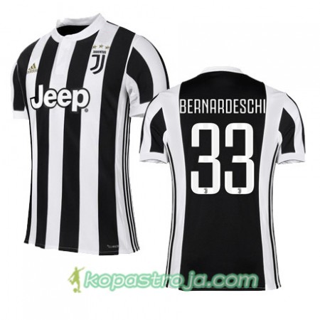 Billiga Fotbollströjor Juventus BERNARDESCHI 33 Hemma tröja 2017/18 Kortärmad