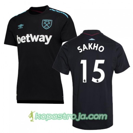 Billiga Fotbollströjor West Ham United SAKHO Borta tröja 2017/18 Kortärmad