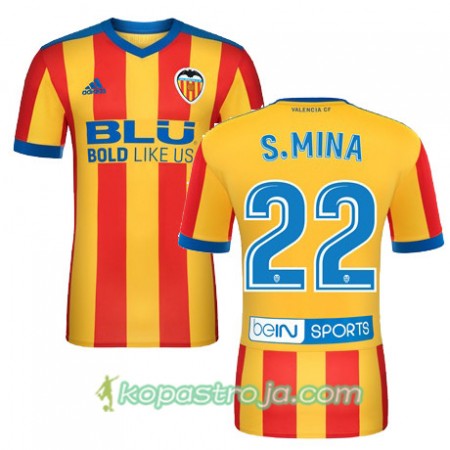 Billiga Fotbollströjor Valencia CF S MINA Borta tröja 2017/18 Kortärmad