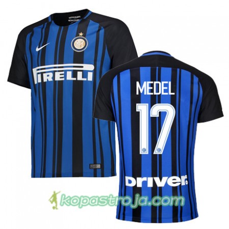 Billiga Fotbollströjor Inter MEDEL 17 Hemma tröja 2017/18 Kortärmad