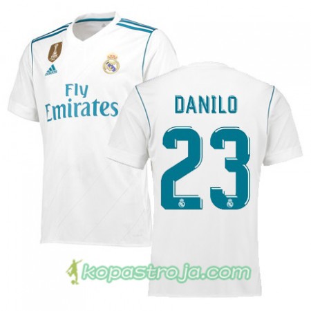 Billiga Fotbollströjor Real Madrid DANILO 23 Hemma tröja 2017/18 Kortärmad