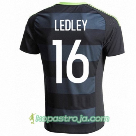 Billiga Fotbollströjor Wales JOE LEDLEY Borta tröja Euro 2016