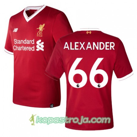Billiga Fotbollströjor Liverpool Alexander 66 Hemma tröja 2017/18 Kortärmad