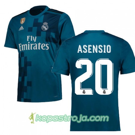 Billiga Fotbollströjor Real Madrid Asensio 20 Tredje tröja 2017/18 Kortärmad