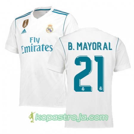Billiga Fotbollströjor Real Madrid BORJA MAYORAL 21 Hemma tröja 2017/18 Kortärmad